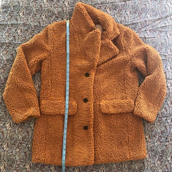 J. Crew Teddy Sherpa Jacket BA527 Medium NWT - Picture 11 of 16